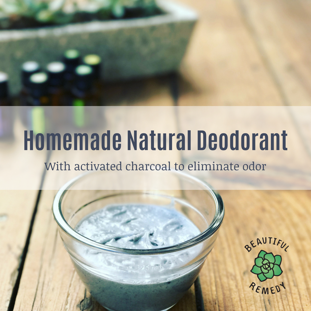 Homemade natural deodorant